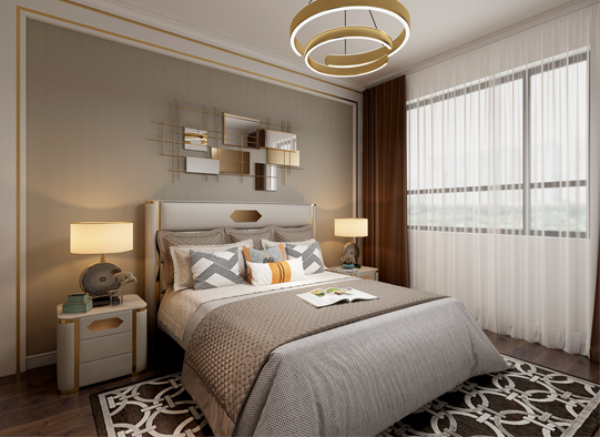 佛山市萬科中駿金域西江現代簡約風格三居室裝修案例