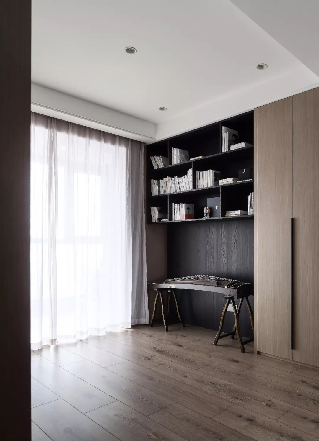 新中式風格家裝設計室內裝修效果圖-書房 新中式風格家裝設計室內裝修效果圖-書房