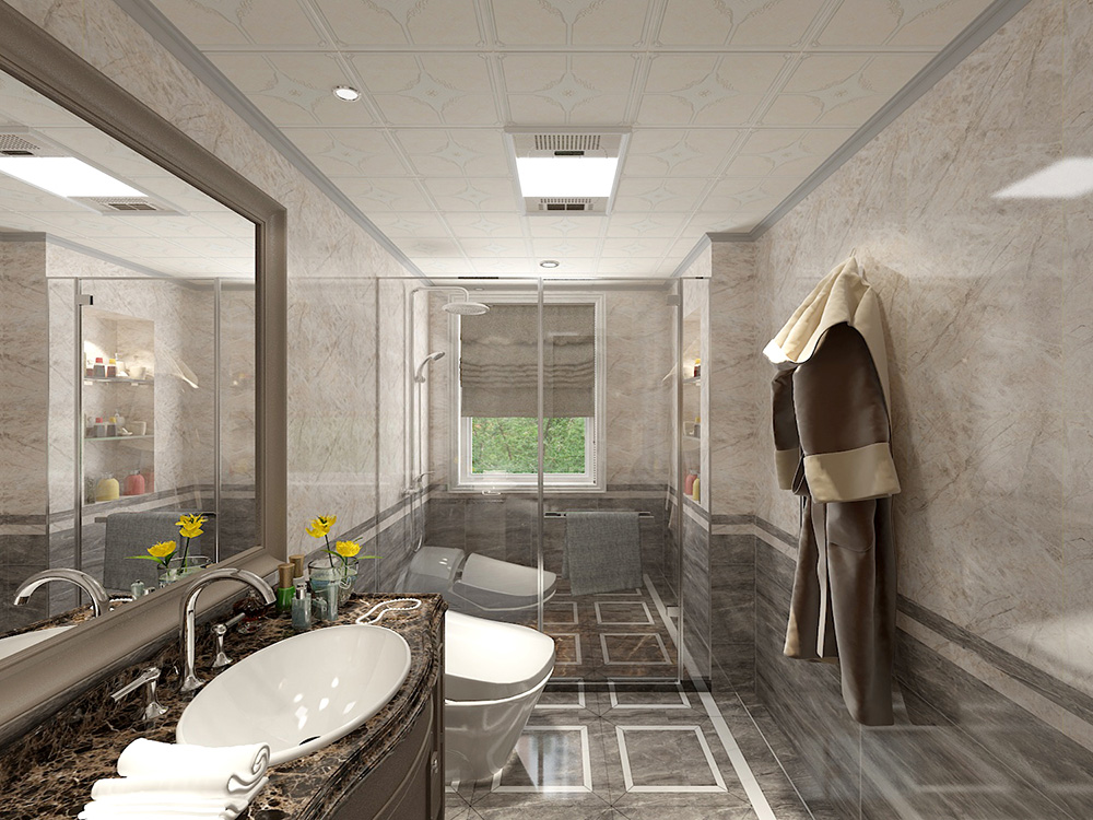 裝修公司歐式風格室內裝修效果圖-衛生間 裝修公司歐式風格室內裝修效果圖-衛生間