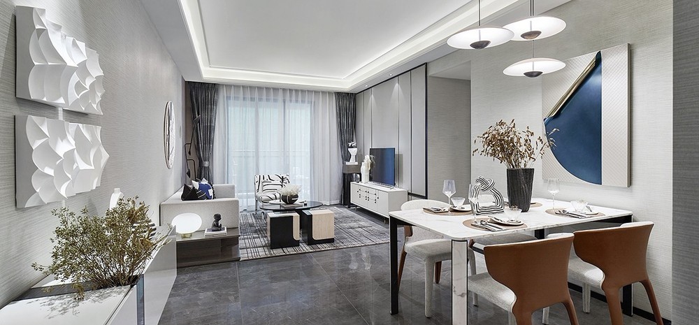 現(xiàn)代簡(jiǎn)約風(fēng)格室內(nèi)家裝案例效果圖-餐廳 現(xiàn)代簡(jiǎn)約風(fēng)格室內(nèi)家裝案例效果圖-餐廳