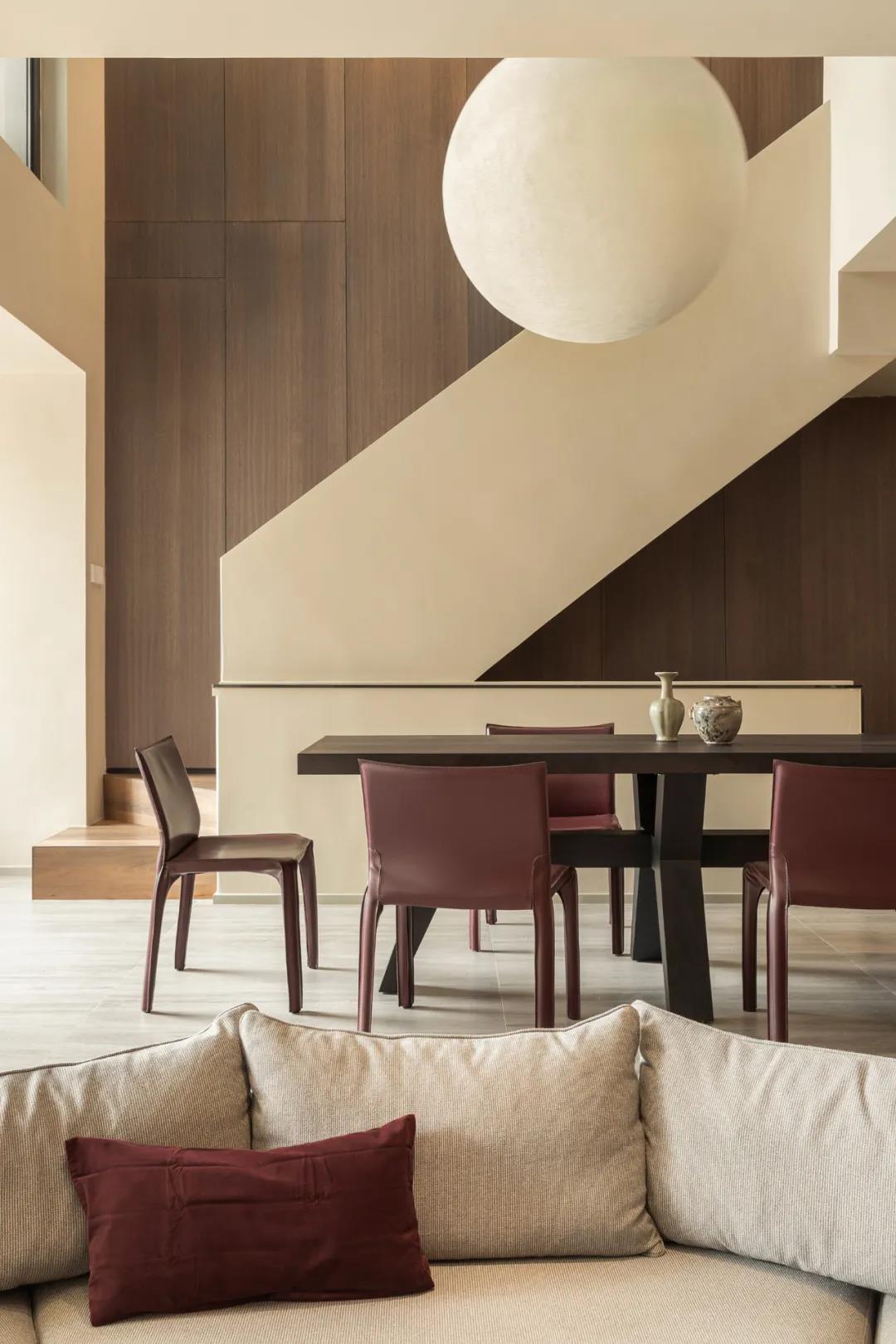 現代北歐風格室內家裝案例效果圖-餐廳 現代北歐風格室內家裝案例效果圖-餐廳