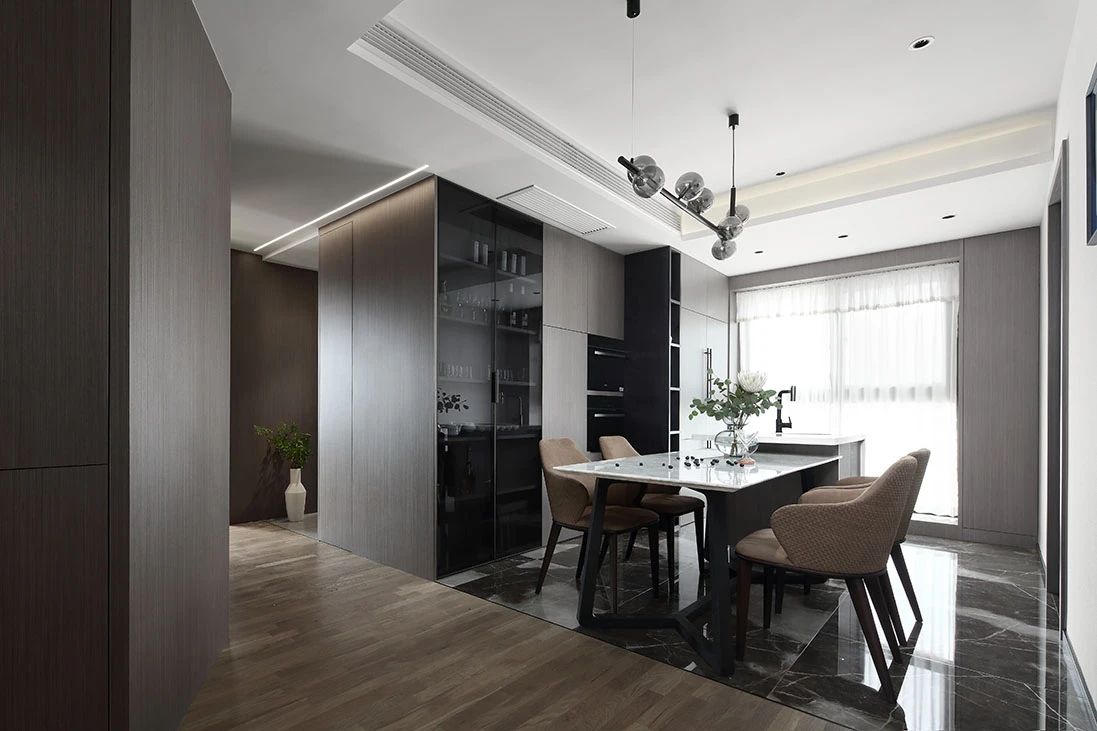 現代簡約風格室內設計家裝案例-餐廳 現代簡約風格室內設計家裝案例-餐廳