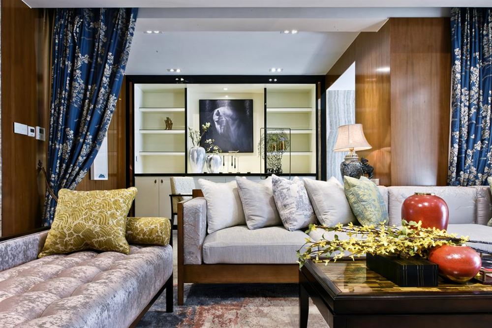 曲靖市田源小區現代簡約風格四居室裝修案例