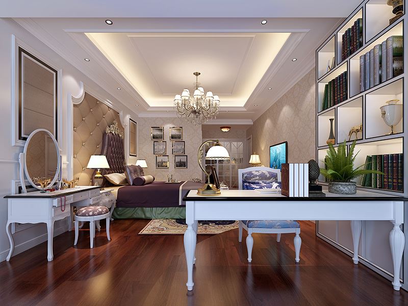 佛山市君御海城歐式風格四居室裝修案例