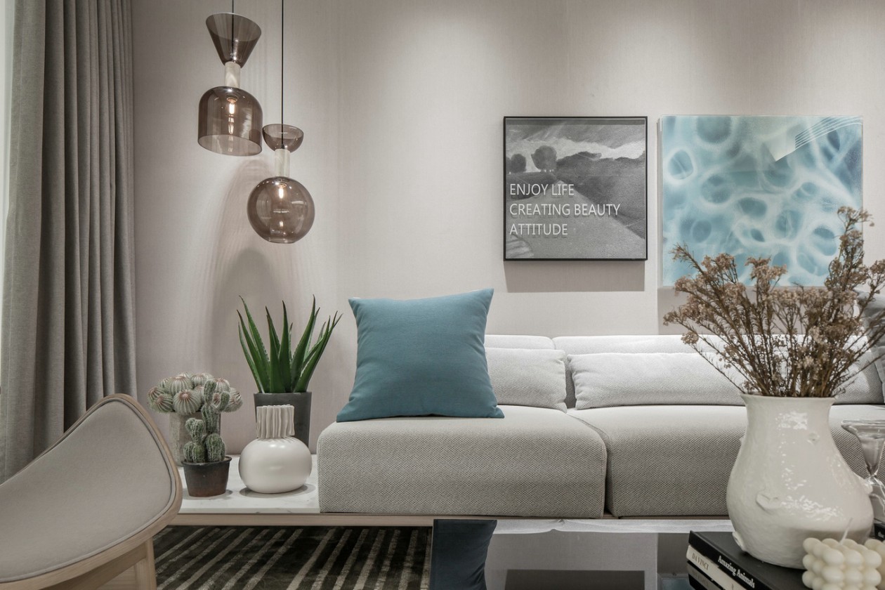 現代簡約風格室內設計家裝案例-客廳沙發 現代簡約風格室內設計家裝案例-客廳沙發