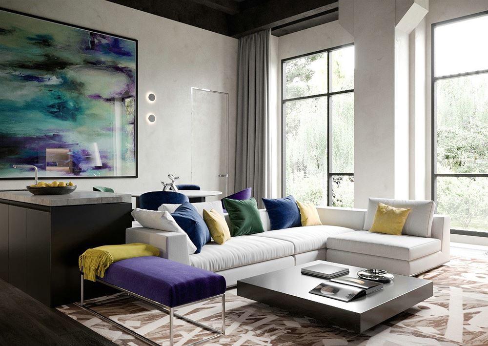 佛山市金茂碧桂園正榮府其他三居室裝修案例