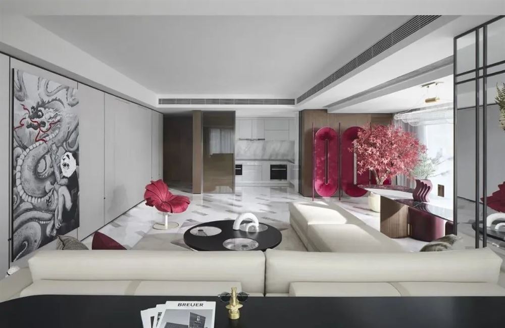 廣州市美林湖國際社區別墅其他三居室裝修案例