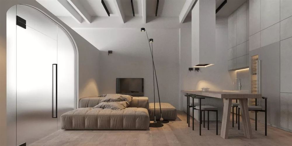 佛山市碧桂園南海悅城現代簡約風格三居室裝修案例