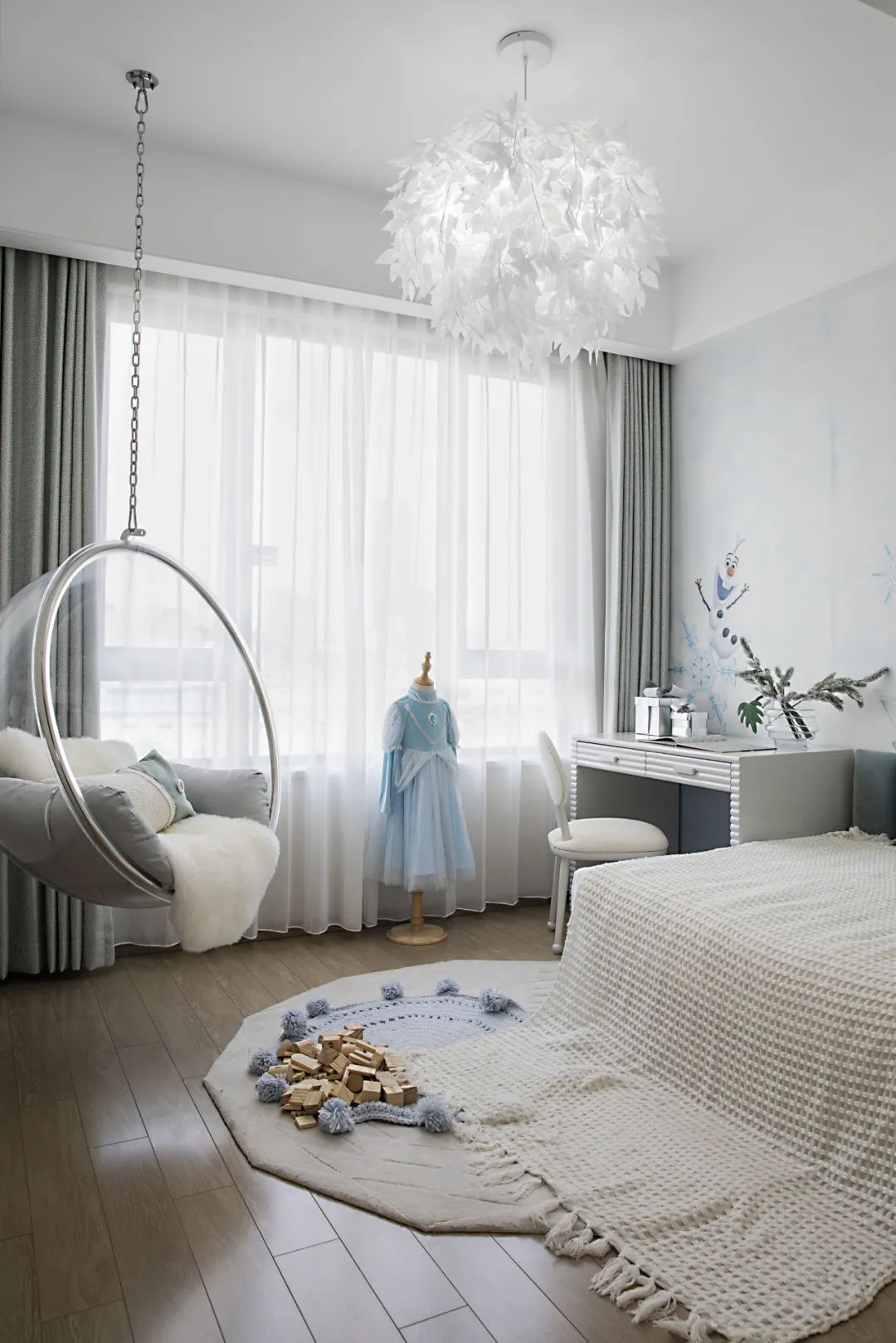 現代簡約風格室內設計家裝案例-次臥 現代簡約風格室內設計家裝案例-次臥