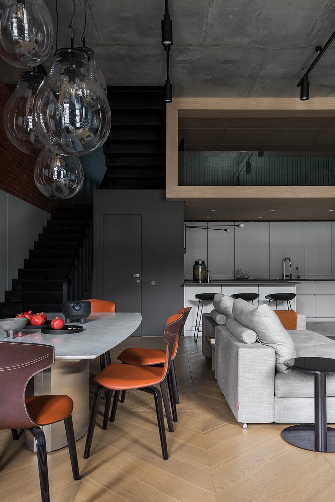 裝修案例工業風格復式裝修效果圖-復式 裝修案例工業風格復式裝修效果圖-復式