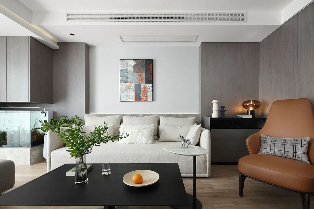 現代簡約風格室內設計家裝案例-客廳 現代簡約風格室內設計家裝案例-客廳