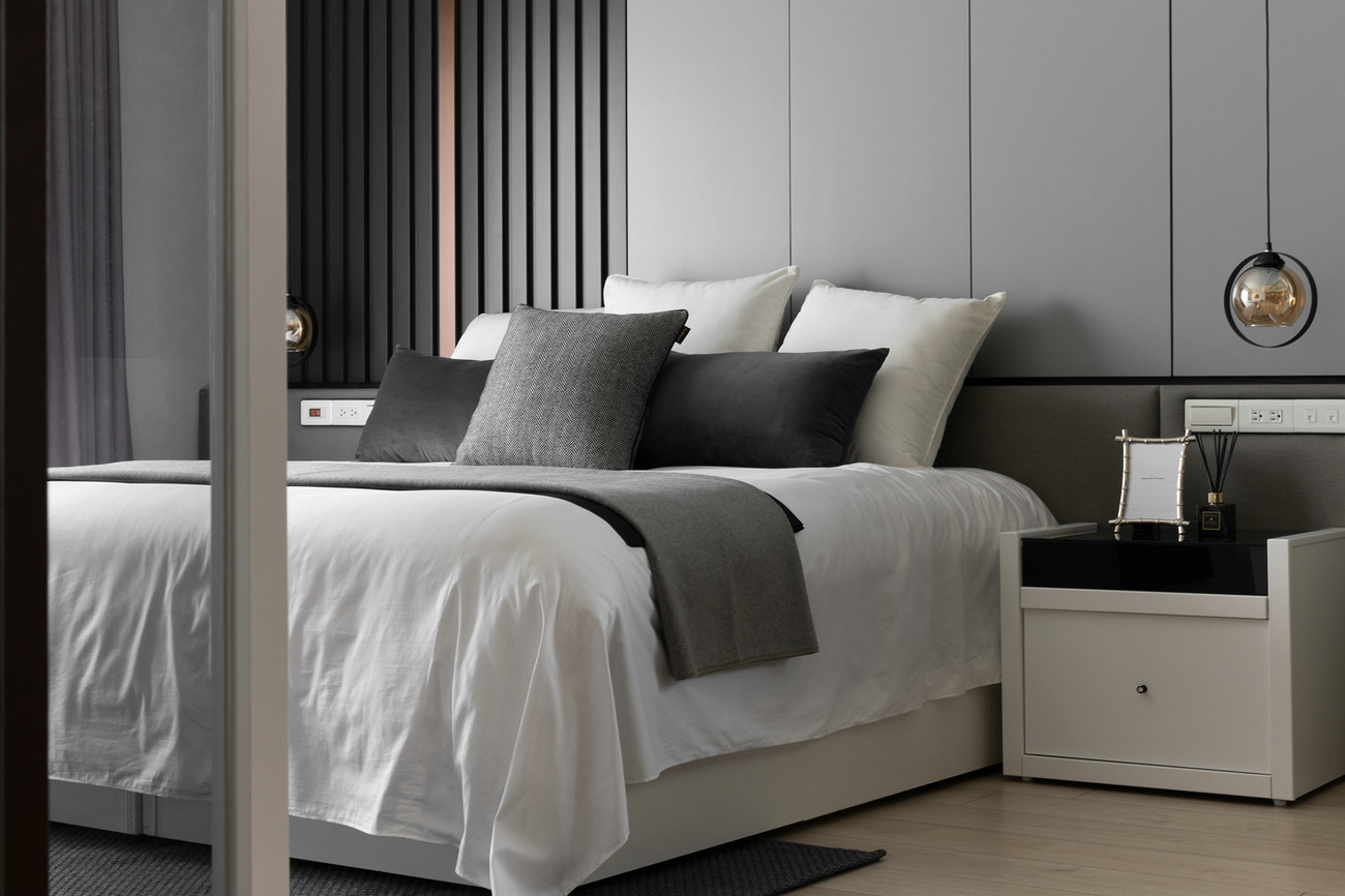 裝修公司現(xiàn)代輕奢風(fēng)格室內(nèi)裝修效果圖-次臥 裝修公司現(xiàn)代輕奢風(fēng)格室內(nèi)裝修效果圖-次臥