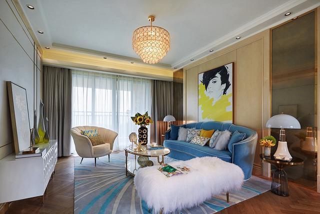 裝修案例簡歐風格室內裝修效果圖-客廳 裝修案例簡歐風格室內裝修效果圖-客廳