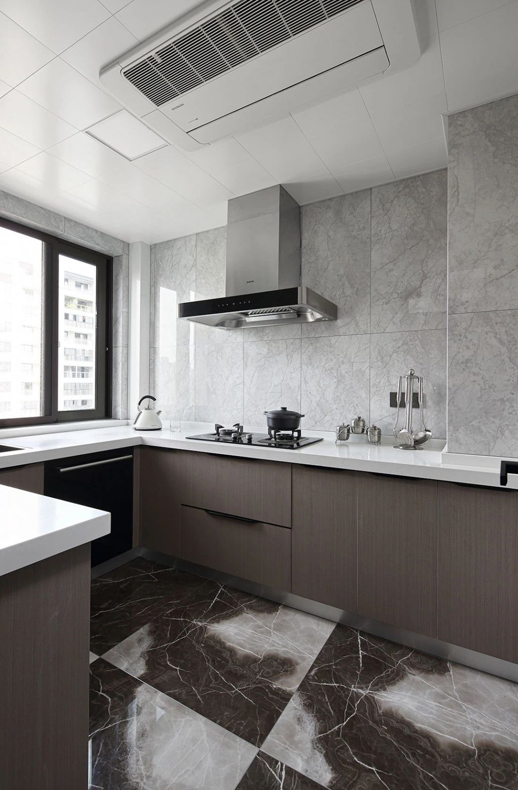 現代簡約風格室內設計家裝案例-廚房 現代簡約風格室內設計家裝案例-廚房