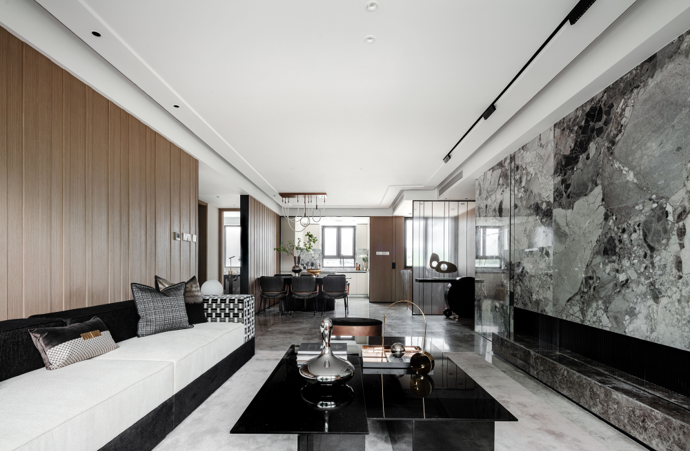 現代簡約風格室內設計家裝案例-客餐廳 現代簡約風格室內設計家裝案例-客餐廳