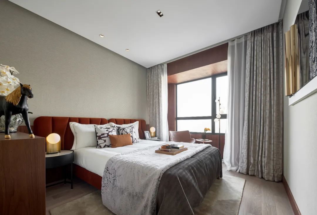 美式摩登風格室內設計家裝案例-次臥 美式摩登風格室內設計家裝案例-次臥