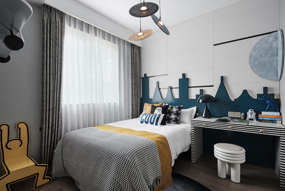 現代簡約風格室內設計家裝案例-兒童房 現代簡約風格室內設計家裝案例-兒童房