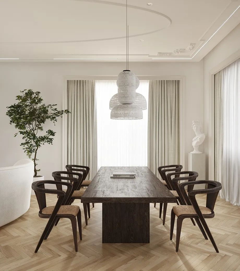 現(xiàn)代法式風格家裝設(shè)計室內(nèi)裝修效果圖-餐廳 現(xiàn)代法式風格家裝設(shè)計室內(nèi)裝修效果圖-餐廳