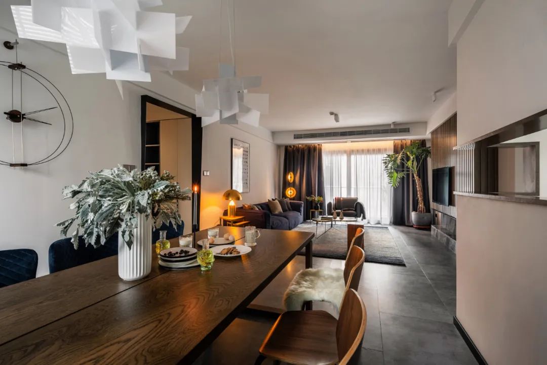 現代摩登風格室內設計家裝案例-餐廳 現代摩登風格室內設計家裝案例-餐廳