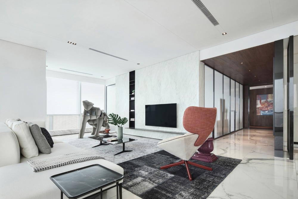 現(xiàn)代簡約風(fēng)格室內(nèi)設(shè)計(jì)家裝案例-客廳 現(xiàn)代簡約風(fēng)格室內(nèi)設(shè)計(jì)家裝案例-客廳