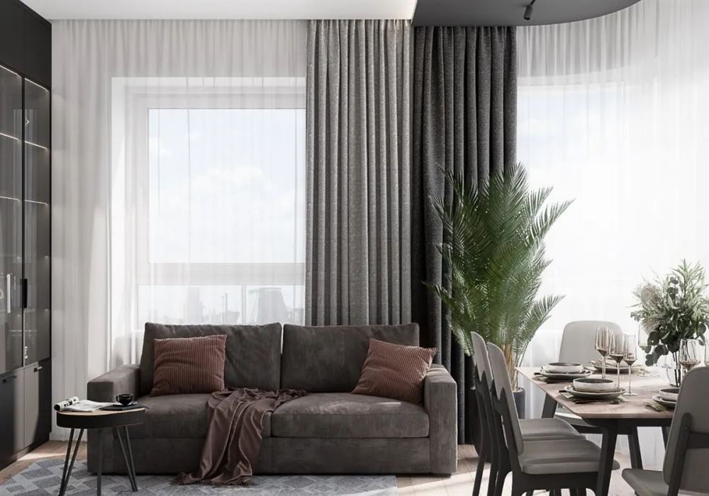 廣州市淘金家園輕奢風格三居室裝修案例