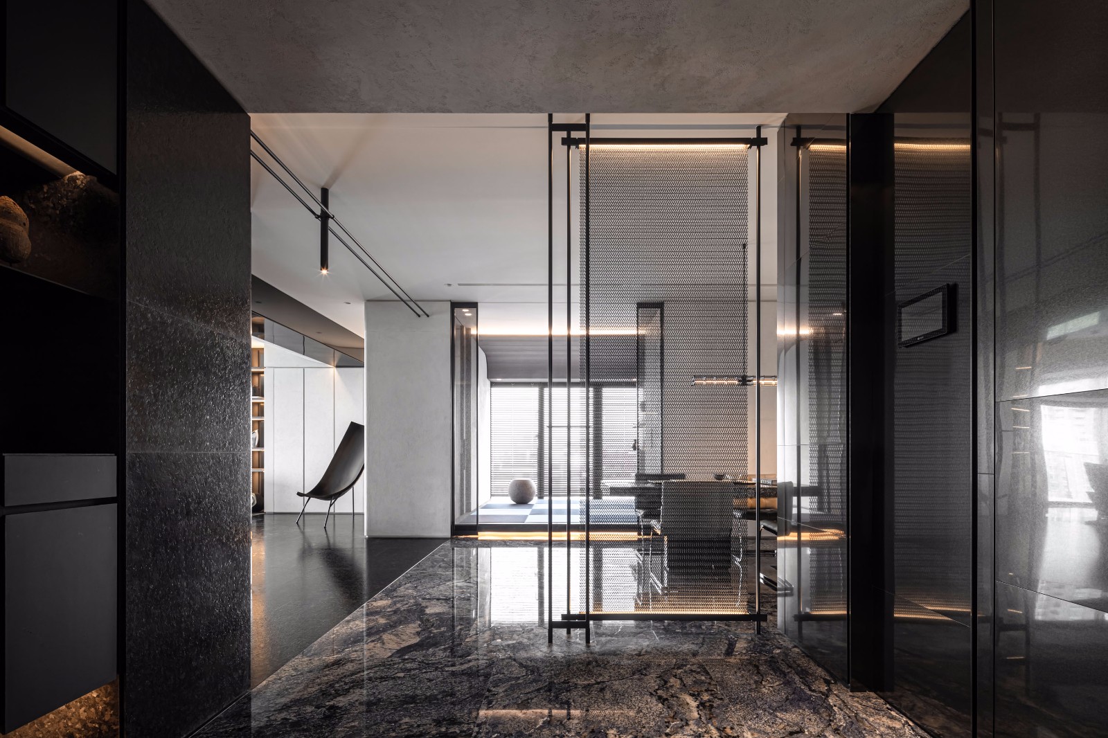 裝修案例現代風格別墅裝修效果圖-客廳 裝修案例現代風格別墅裝修效果圖-客廳