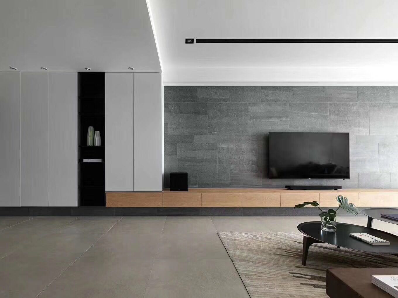 佛山市廣佛新世界花園洋房現代簡約風格三居室裝修案例