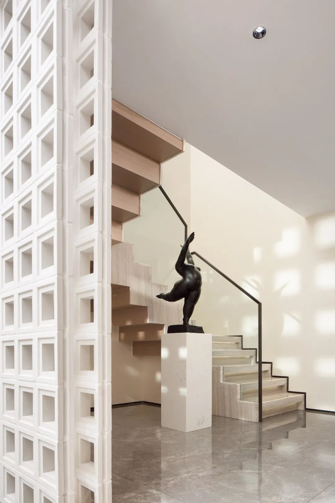 現代簡約風格別墅室內設計家裝案例-樓梯 現代簡約風格別墅室內設計家裝案例-樓梯