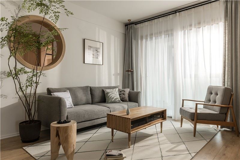 深圳市深圳中心&middot;天元北歐風格三居室裝修案例