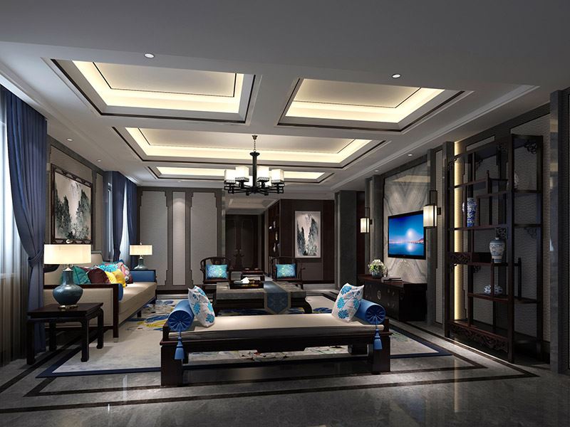 泰州市百富紳財富廣場小區歐式風格別墅裝修案例