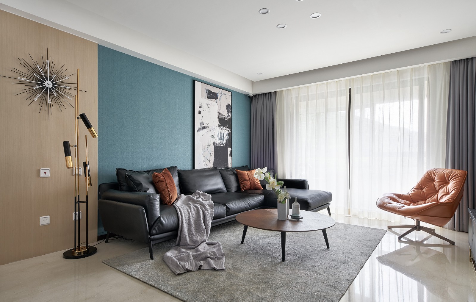 現代簡約風格室內裝修-客廳 現代簡約風格室內裝修-客廳