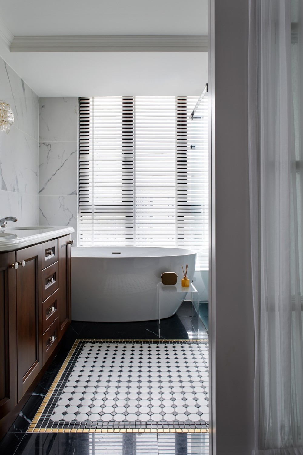 高雅簡歐風(fēng)格室內(nèi)家裝案例效果圖-衛(wèi)生間 高雅簡歐風(fēng)格室內(nèi)家裝案例效果圖-衛(wèi)生間