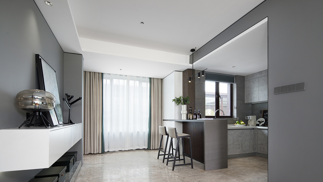 裝修案例現代簡約風格室內裝修效果圖-餐廚廳 裝修案例現代簡約風格室內裝修效果圖-餐廚廳