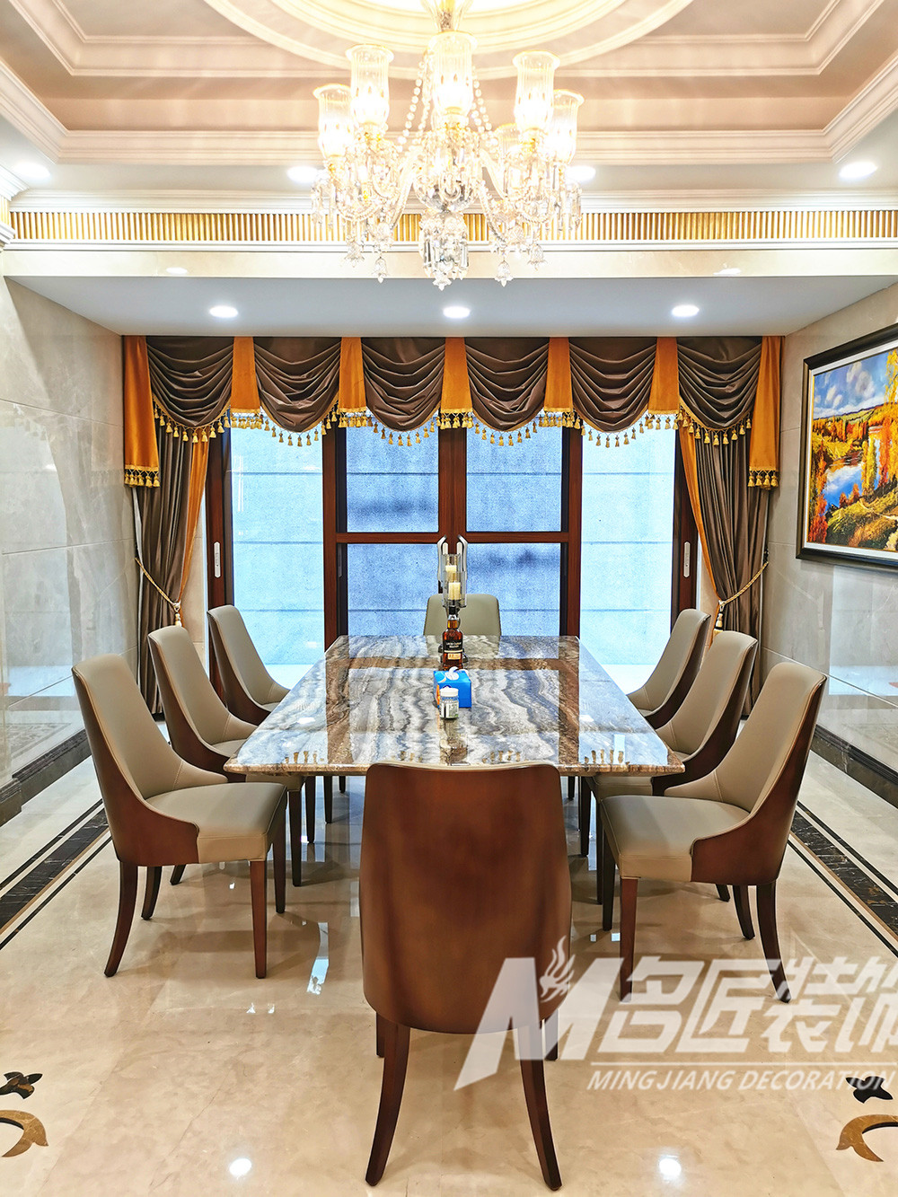 歐式別墅裝修設計-簡餐區 歐式別墅裝修設計-簡餐區