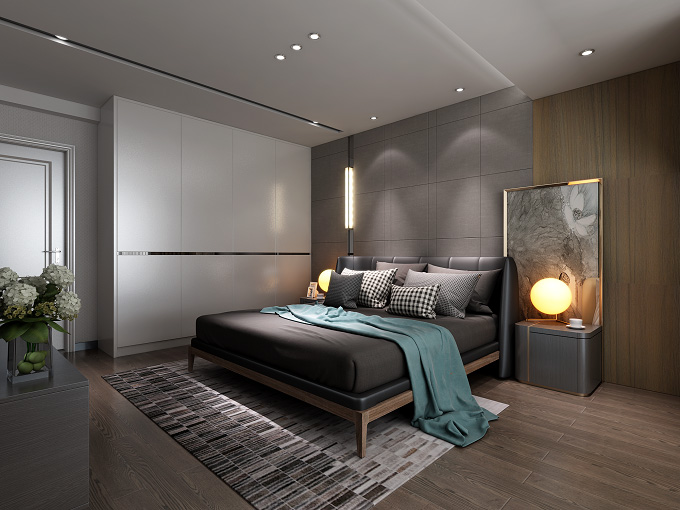 裝修公司簡美風格室內裝修效果圖-臥室 裝修公司簡美風格室內裝修效果圖-臥室