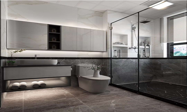 江山一品二居90平米簡(jiǎn)約現(xiàn)代風(fēng)格裝修案例-衛(wèi)生間 江山一品二居90平米簡(jiǎn)約現(xiàn)代風(fēng)格裝修案例-衛(wèi)生間