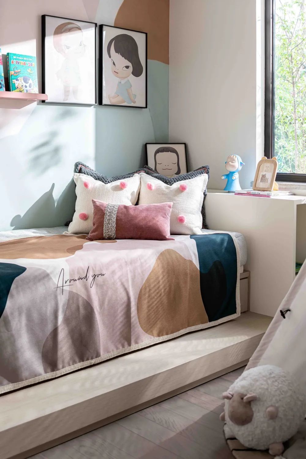 莫蘭迪輕奢風格室內設計家裝案例-兒童房 莫蘭迪輕奢風格室內設計家裝案例-兒童房