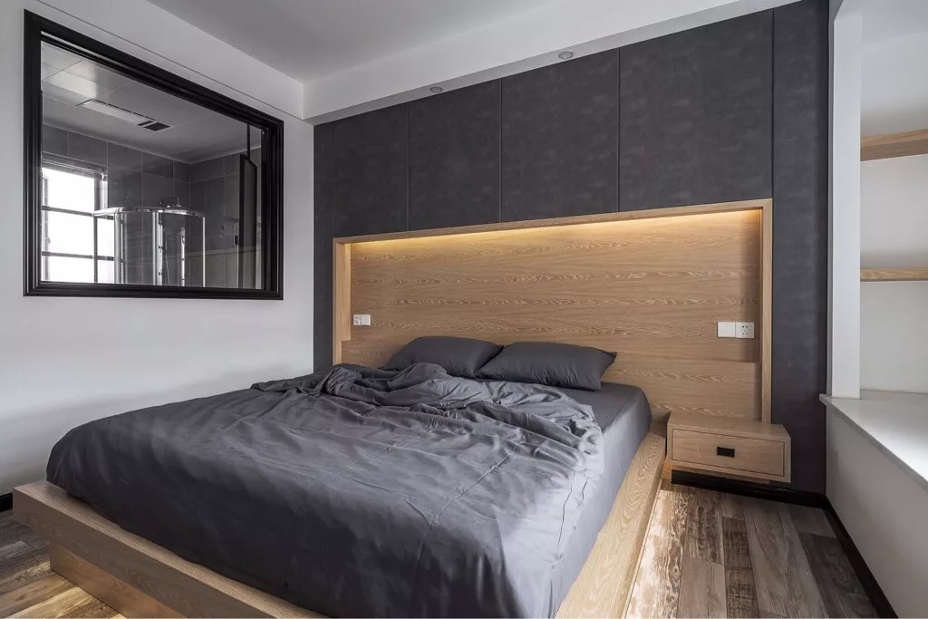 佛山裝修公司北歐風格室內裝修效果圖-主臥 佛山裝修公司北歐風格室內裝修效果圖-主臥