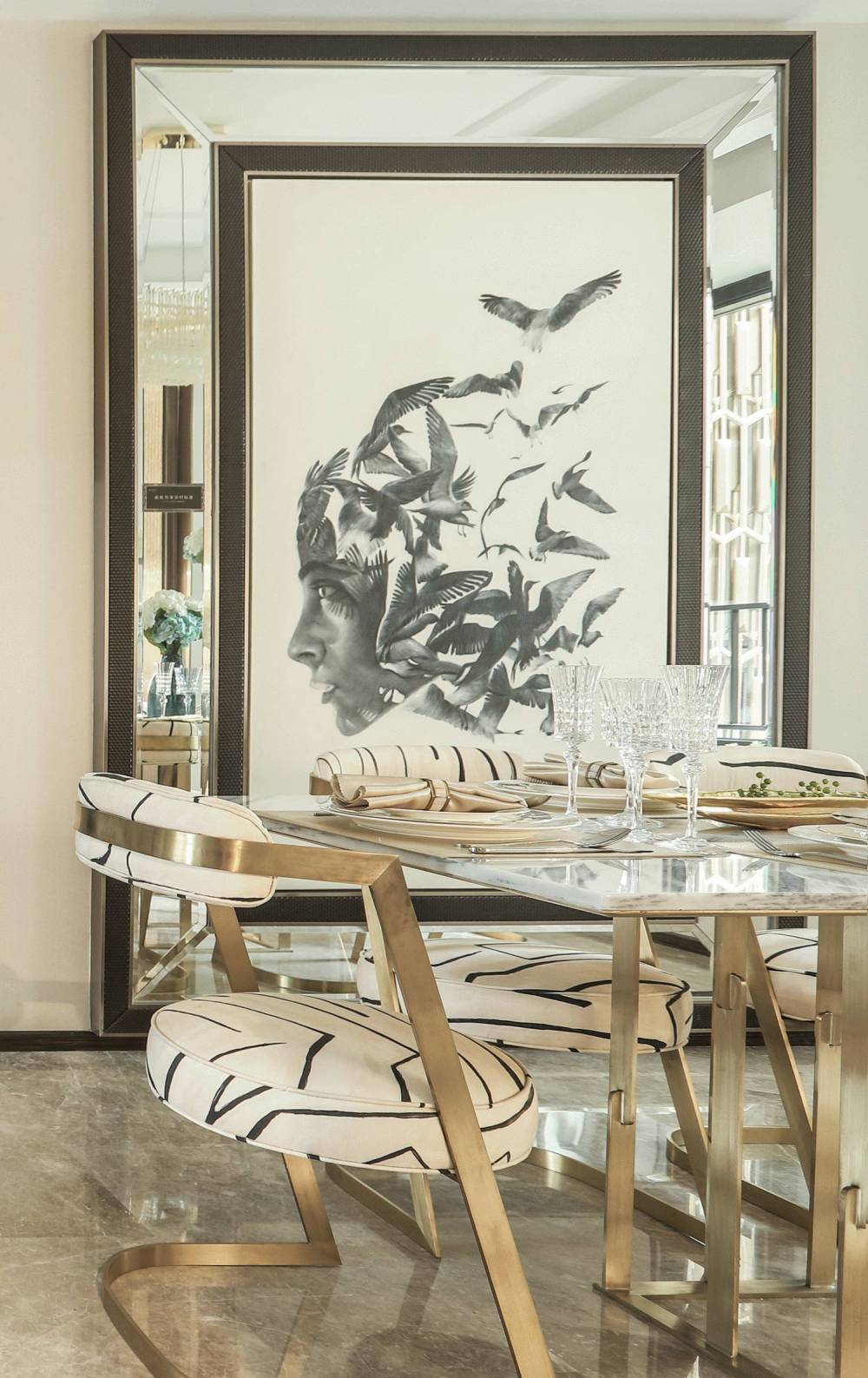 歐式英倫風(fēng)格室內(nèi)設(shè)計(jì)家裝案例-餐廳 歐式英倫風(fēng)格室內(nèi)設(shè)計(jì)家裝案例-餐廳