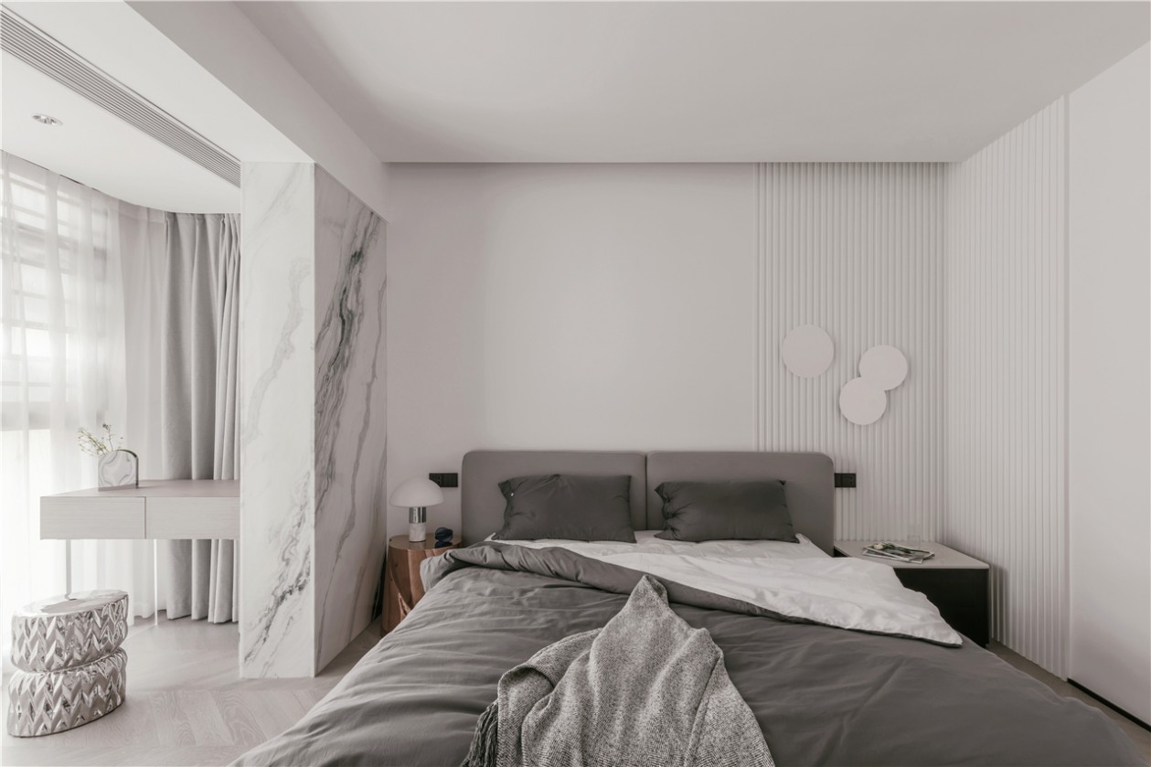 現(xiàn)代輕奢風(fēng)格家裝設(shè)計別墅裝修效果圖-臥室 現(xiàn)代輕奢風(fēng)格家裝設(shè)計別墅裝修效果圖-臥室