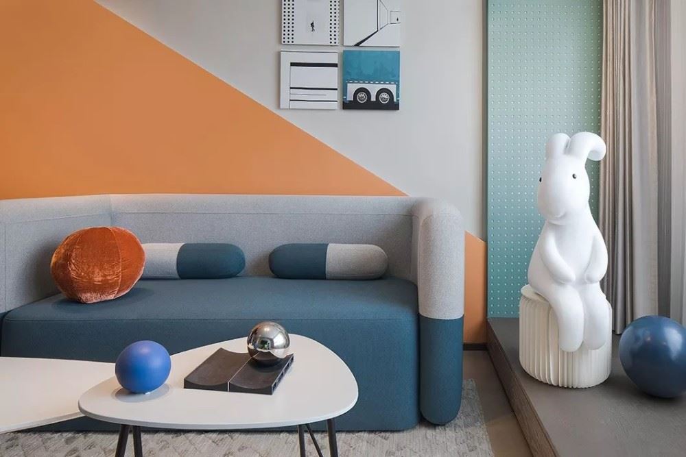 江門市萊茵華庭北歐風格三居室裝修案例