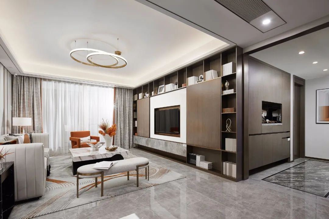 現代簡約風格室內設計家裝案例-客廳 現代簡約風格室內設計家裝案例-客廳