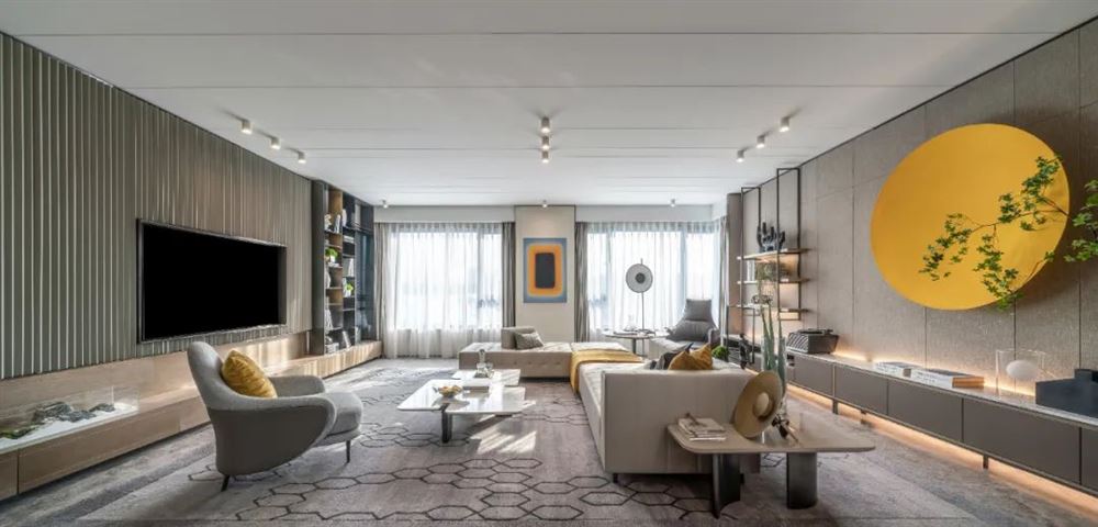 昭通市濟川門匯通大廈現(xiàn)代簡約風(fēng)格平層裝修案例