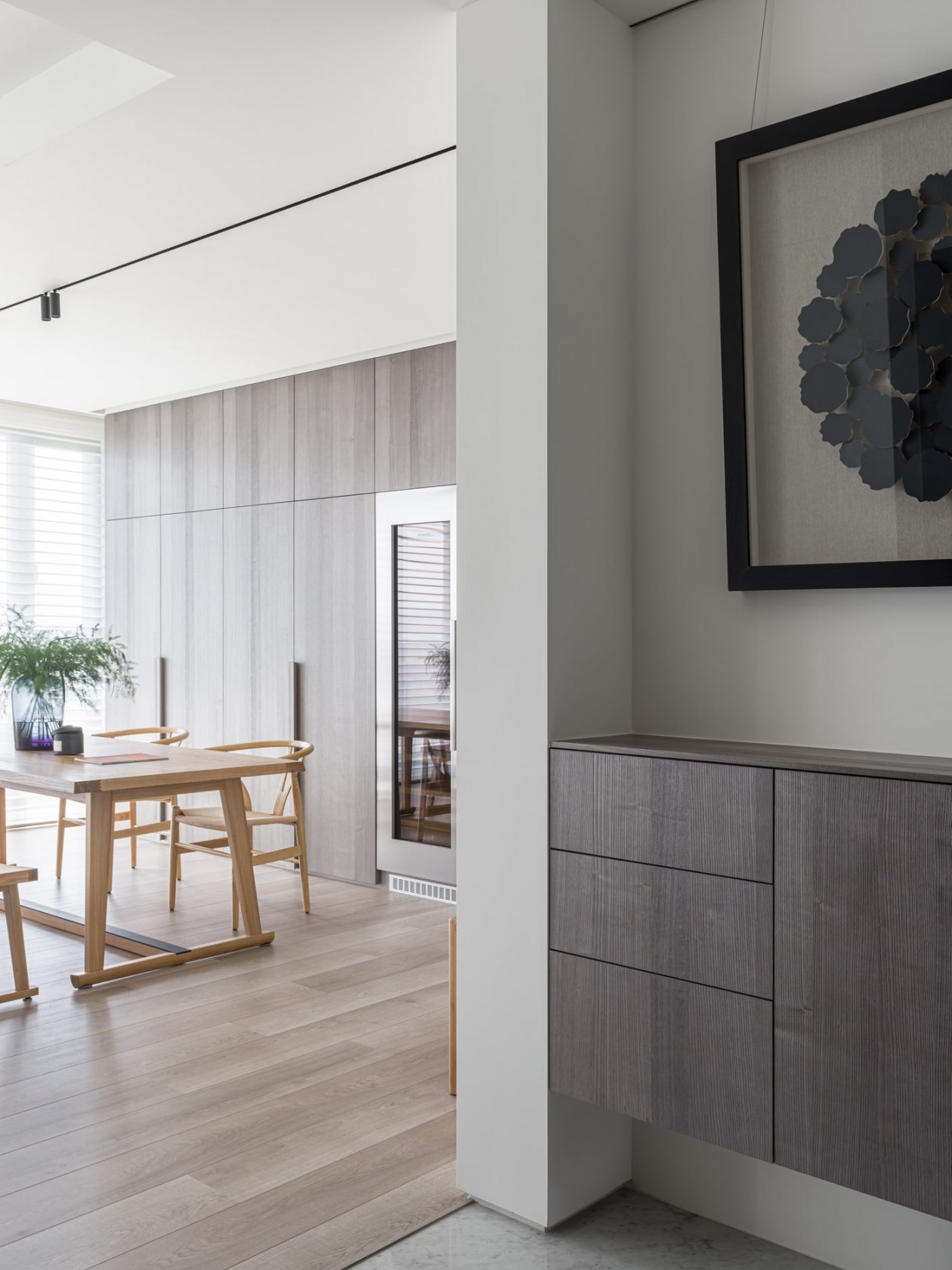 現代極簡風格室內設計家裝案例-玄關 現代極簡風格室內設計家裝案例-玄關