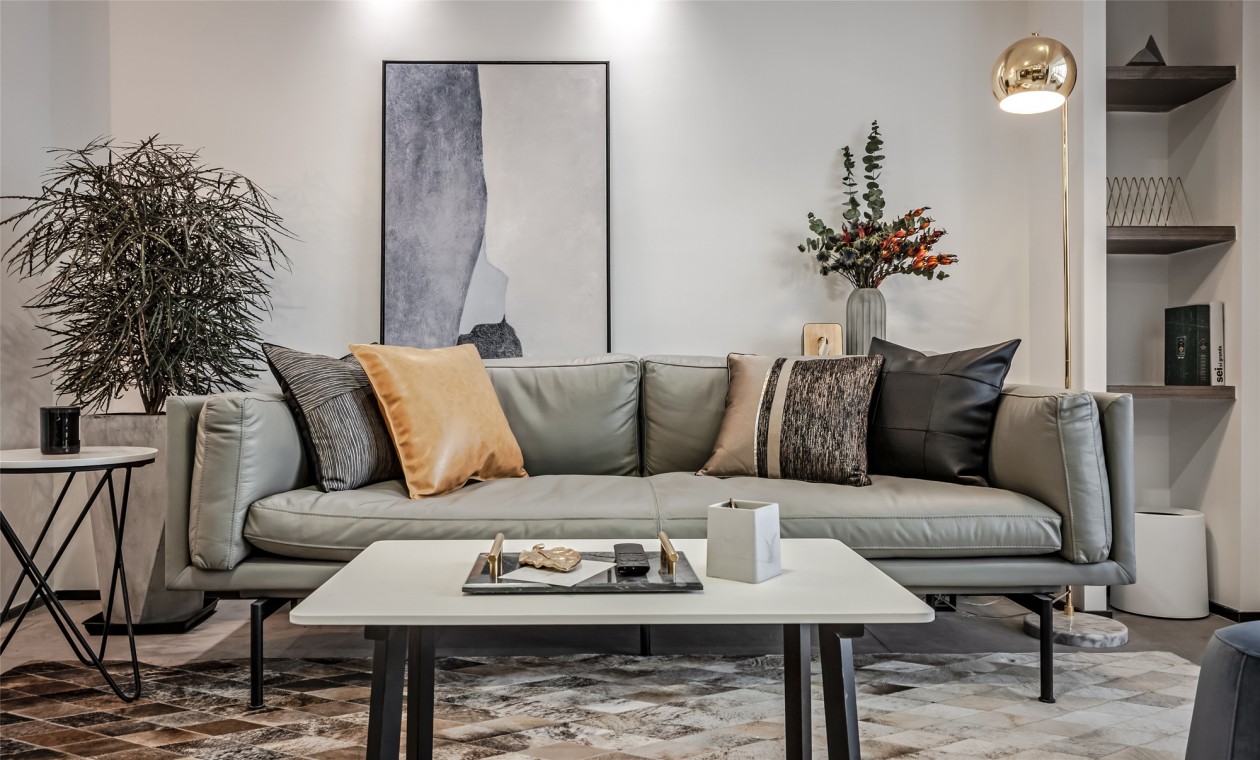 現代前衛風格室內設計家裝案例-客廳沙發 現代前衛風格室內設計家裝案例-客廳沙發