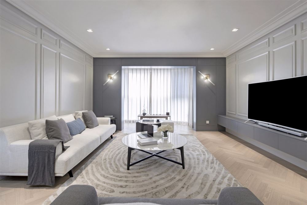 湛江市西粵京基城三期現代簡約風格四居室裝修案例