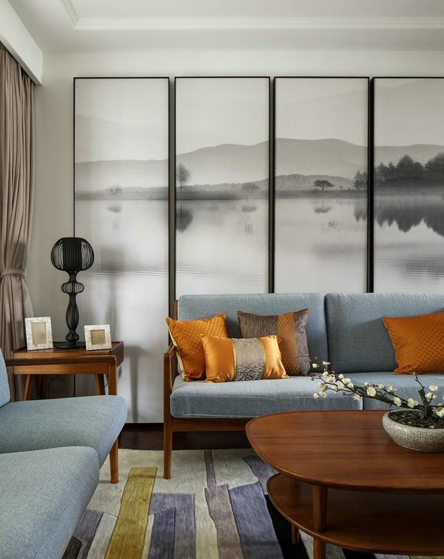 佛山裝修公司新古典風格室內裝修效果圖-客廳 佛山裝修公司新古典風格室內裝修效果圖-客廳