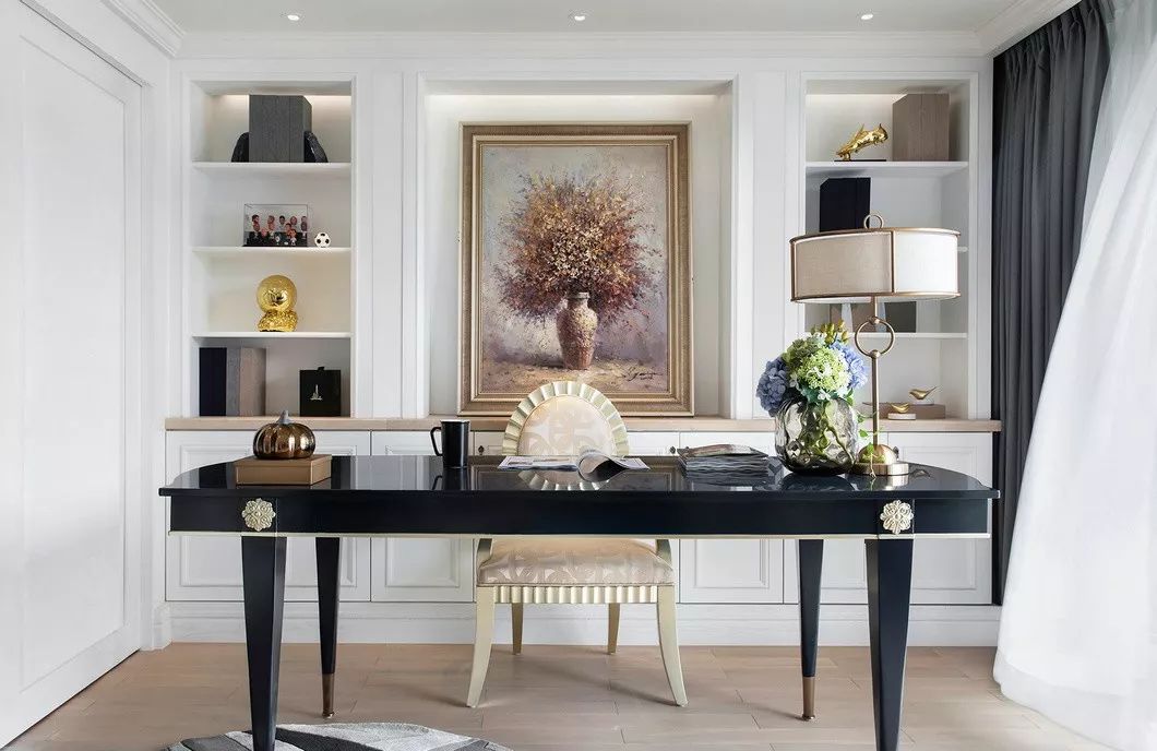 簡(jiǎn)歐風(fēng)格別墅裝修設(shè)計(jì)效果圖-天湖酈都別墅450平米-別墅書(shū)房裝修設(shè)計(jì) 簡(jiǎn)歐風(fēng)格別墅裝修設(shè)計(jì)效果圖-天湖酈都別墅450平米-別墅書(shū)房裝修設(shè)計(jì)