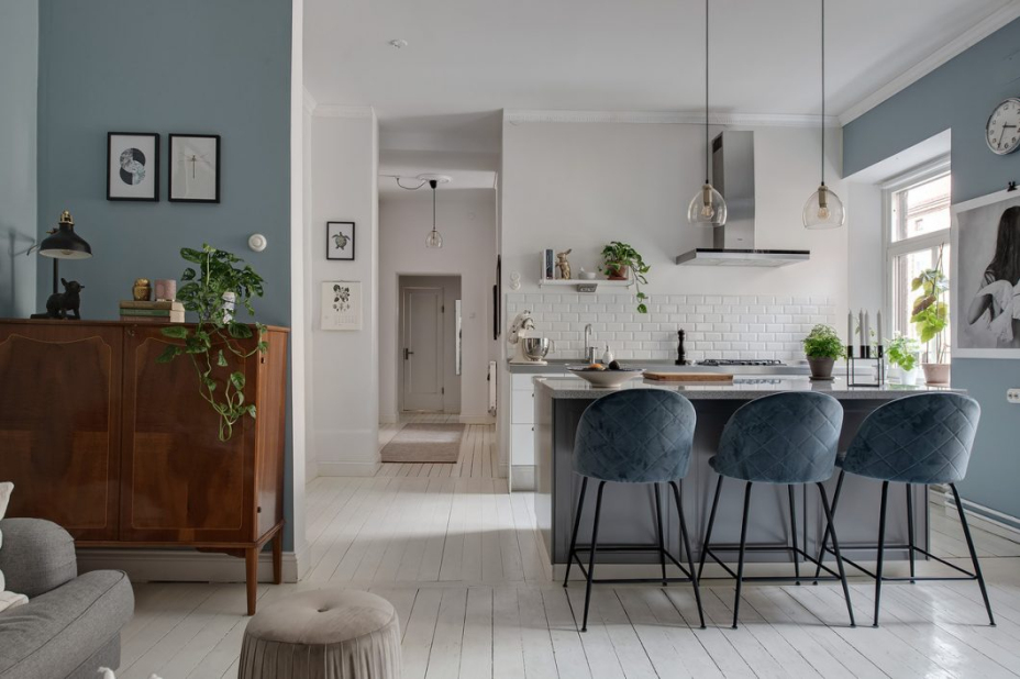 北歐風格室內家裝案例效果圖-餐廳 北歐風格室內家裝案例效果圖-餐廳