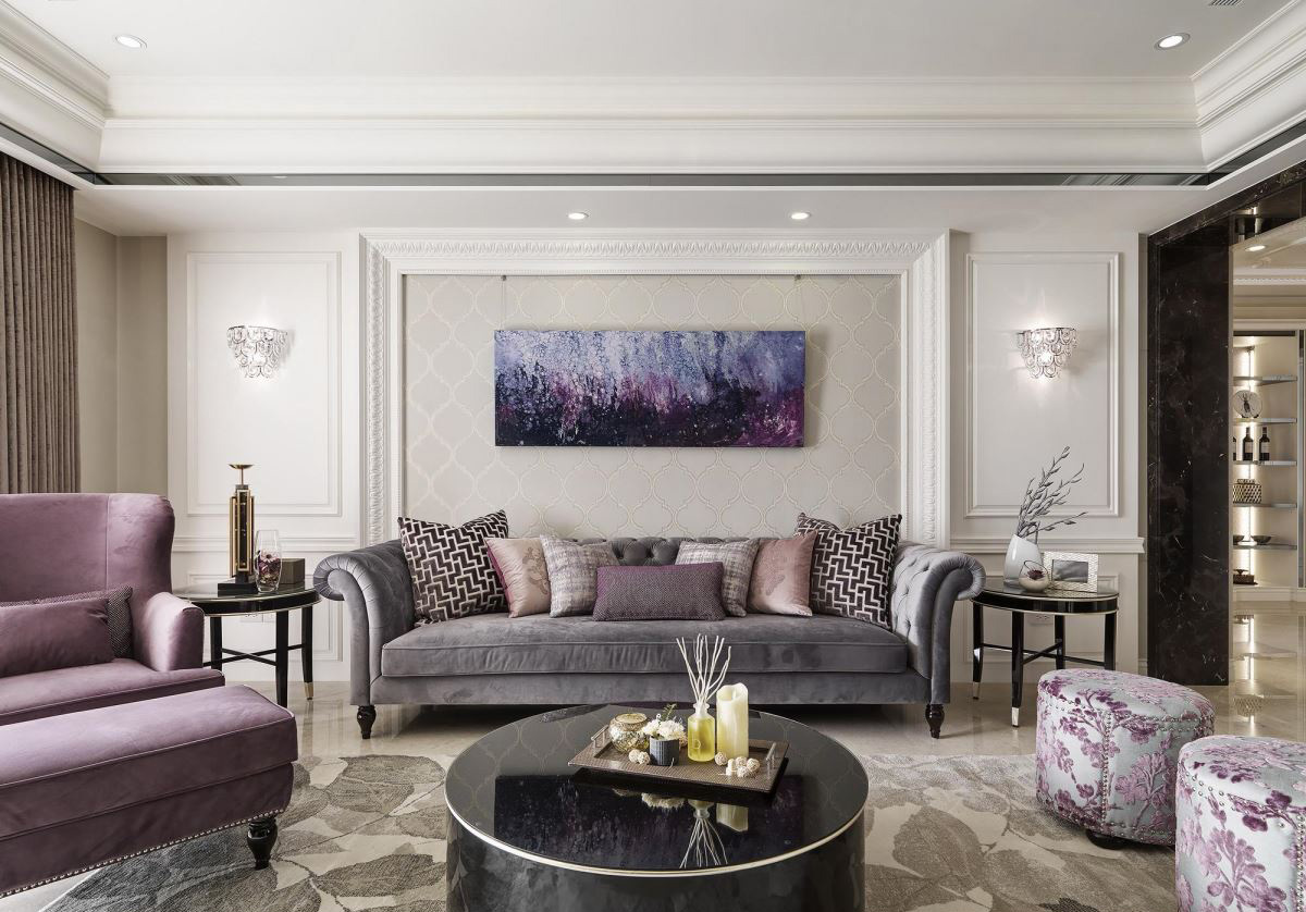 裝修案例歐式古典風格室內裝修效果圖-客廳 裝修案例歐式古典風格室內裝修效果圖-客廳